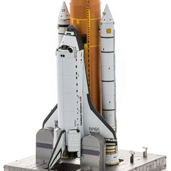 Fascinations Metal Earth Space Shuttle Launch Kit Model Kit Steel Model ICX227 - Picture 5 of 8